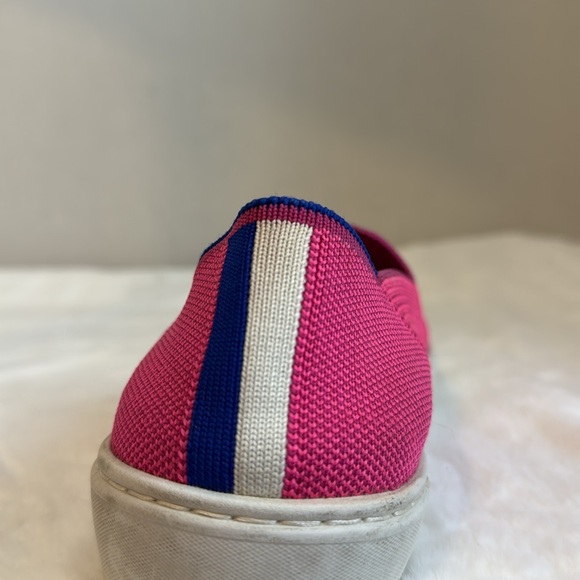 Rothy’s Bubblegum Hot Pink Sneaker Size 8 - Picture 7 of 9